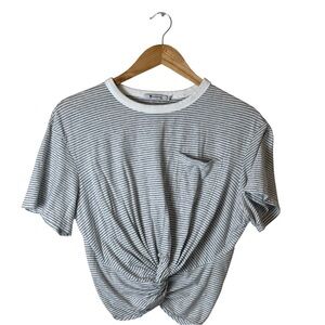 T Alexander Wang Cropped Twist Tee M